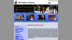 What Nrias.net website looked like in 2019 (4 years ago)