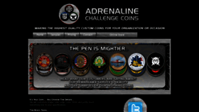 What Nhlchallengecoins.com website looked like in 2019 (4 years ago)