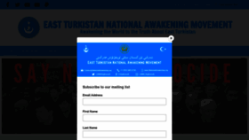 What Nationalawakening.org website looked like in 2019 (4 years ago)