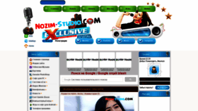 What Nozim-studio.com website looked like in 2019 (4 years ago)
