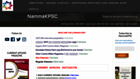 What Nammakpsc.com website looked like in 2019 (4 years ago)