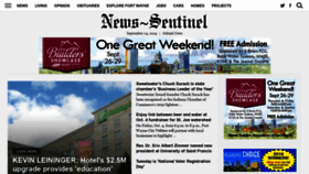 What News-sentinel.com website looked like in 2019 (4 years ago)