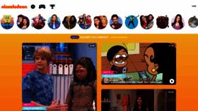What Nickelodeon.se website looked like in 2019 (4 years ago)