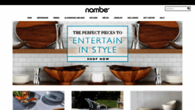 What Nambe.com website looked like in 2019 (4 years ago)