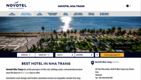 What Novotelnhatrang.com website looked like in 2019 (4 years ago)
