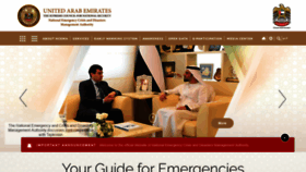 What Ncema.gov.ae website looked like in 2019 (4 years ago)