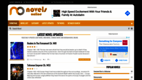 What Novelsonline.net website looked like in 2019 (4 years ago)