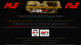 What Nuggethunting.com website looked like in 2019 (4 years ago)
