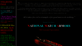 What Nationalmatcharmory.com website looked like in 2019 (4 years ago)