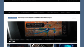 What Navigacija.net website looked like in 2019 (4 years ago)