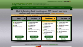 What Nzwebhost.co.nz website looked like in 2019 (4 years ago)