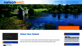 What Nelson.co.nz website looked like in 2019 (4 years ago)