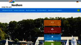 What Nordhorn.de website looked like in 2019 (4 years ago)