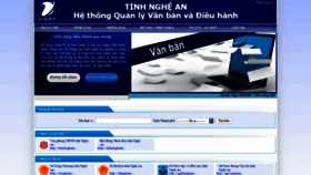 What Nghean.vnptioffice.vn website looked like in 2019 (4 years ago)