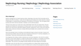 What Nephrologynursing.net website looked like in 2019 (4 years ago)
