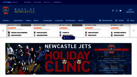 What Newcastlejets.com.au website looked like in 2019 (4 years ago)