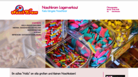 What Naschkram.com website looked like in 2019 (4 years ago)