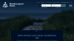 What Newburyportbank.com website looked like in 2019 (4 years ago)