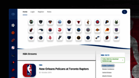 What Nbastreams100.com website looked like in 2019 (4 years ago)