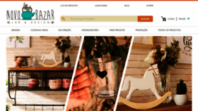 What Novobazar.com.br website looked like in 2019 (4 years ago)