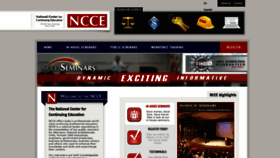 What Nccetraining.com website looked like in 2019 (4 years ago)