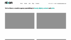What Nixondesign.com website looked like in 2019 (4 years ago)