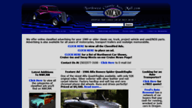 What Northwestclassicautomall.com website looked like in 2019 (4 years ago)