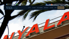 What Nyalahotel.com website looked like in 2019 (4 years ago)
