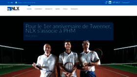 What Nlx.fr website looked like in 2019 (4 years ago)
