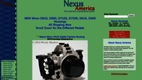 What Nexusamerica.com website looked like in 2019 (4 years ago)