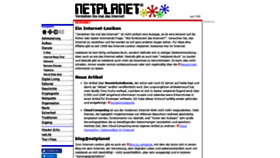 What Netplanet.org website looked like in 2019 (4 years ago)