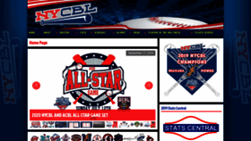 What Nycbl.com website looked like in 2019 (4 years ago)