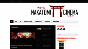 What Nakatomicinema.com website looked like in 2019 (4 years ago)