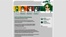What Netty.at website looked like in 2019 (4 years ago)
