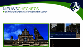 What Nieuwscheckers.nl website looked like in 2019 (4 years ago)