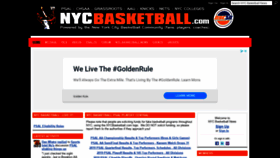 What Nycbasketball.com website looked like in 2019 (4 years ago)