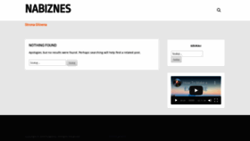 What Nabiznes.pl website looked like in 2019 (4 years ago)
