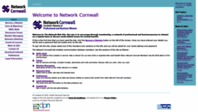 What Networkcornwall.net website looked like in 2019 (4 years ago)