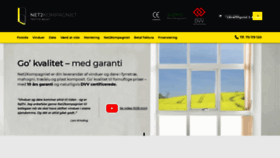 What Net2kompagniet.dk website looked like in 2019 (4 years ago)