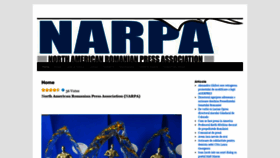 What Narpa.info website looked like in 2019 (4 years ago)