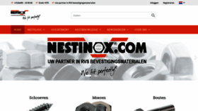 What Nestinox.com website looked like in 2019 (4 years ago)