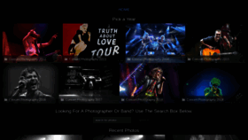 What Newenglandconcertphotographers.com website looked like in 2019 (4 years ago)
