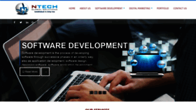 What Ntechglobalsolutions.com website looked like in 2019 (4 years ago)