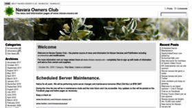 What Navaraownersclub.com website looked like in 2019 (4 years ago)