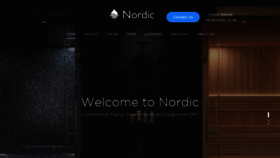 What Nordic.co.uk website looked like in 2019 (4 years ago)