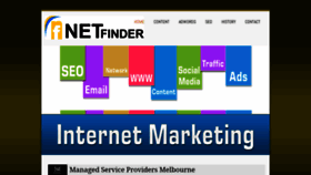 What Netfinder.co.nz website looked like in 2019 (4 years ago)