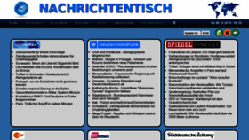 What Nachrichtentisch.de website looked like in 2019 (4 years ago)