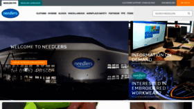 What Needlers.co.uk website looked like in 2019 (5 years ago)