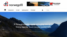 What Norwegofil.pl website looked like in 2019 (4 years ago)
