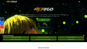 What Nickego.com website looked like in 2019 (4 years ago)